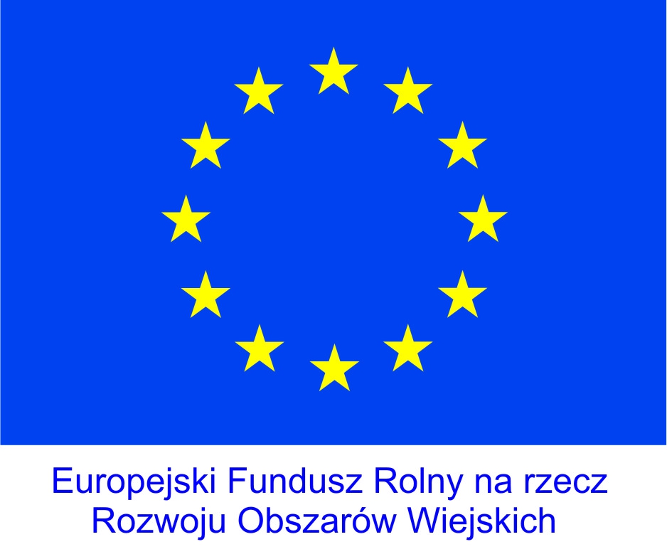 Flaga UE z napisem